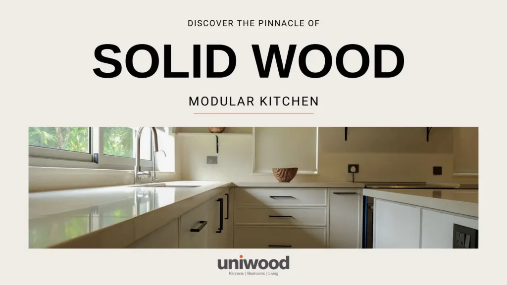 Solid Wood Modular Kitchens