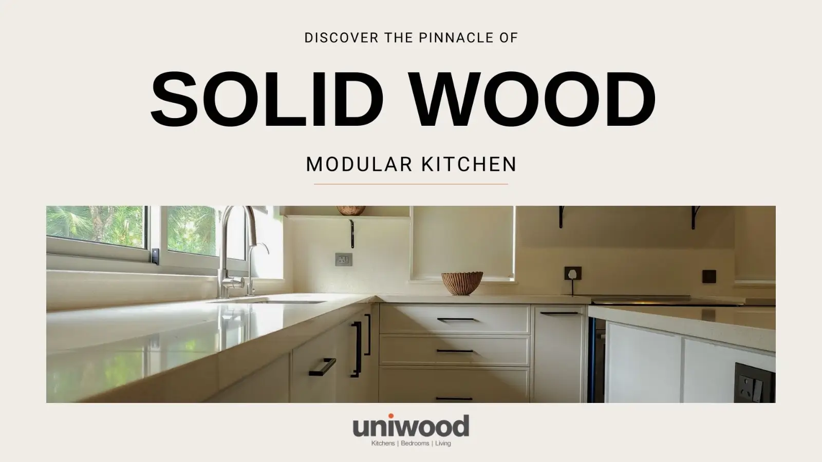 Solid Wood Modular Kitchens